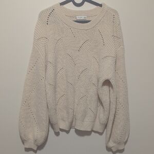 Gentle Fawn Cream Knit Sweater